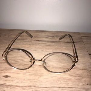 Fake glasses